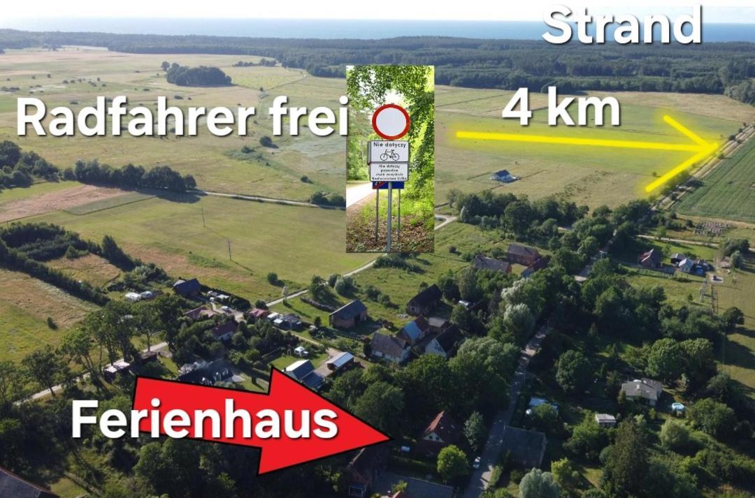 Villa Freiraum Wytowno Stolpmünde Exterior foto